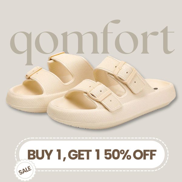 Pillow Sandals by Qomfort.